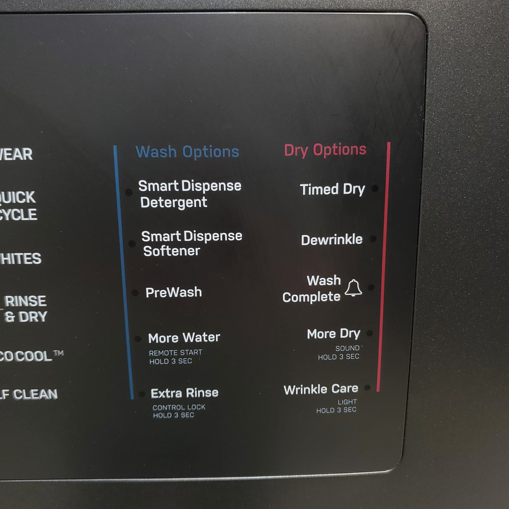 Pictures of Carbon Graphite ENERGY STAR  GE Profile 4.5 cu. ft. Capacity Front Load Combo Washing Machine and Electric Dryer with Ventless Heat Pump Technology - Scratch & Dent - Minor - Neu Appliance Outlet - Discount Appliance Outlet in Austin, Tx