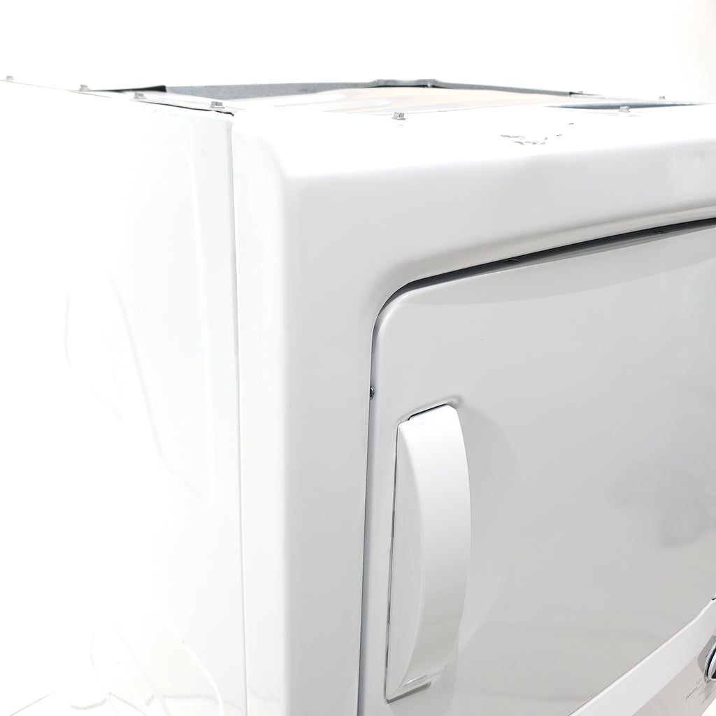 Pictures of GE 3.8 cu. ft. Laundry Center Washer and 5.9 cu. ft. Electric Dryer with Electro-Mechanical Rotary Dial Controls - Scratch & Dent - Moderate - Neu Appliance Outlet - Discount Appliance Outlet in Austin, Tx