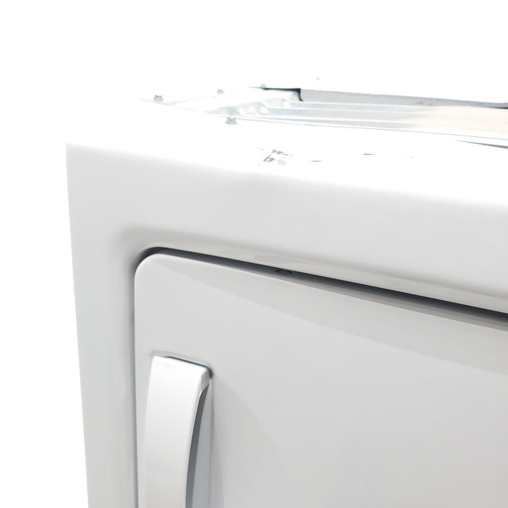 Pictures of GE 3.8 cu. ft. Laundry Center Washer and 5.9 cu. ft. Electric Dryer with Electro-Mechanical Rotary Dial Controls - Scratch & Dent - Moderate - Neu Appliance Outlet - Discount Appliance Outlet in Austin, Tx