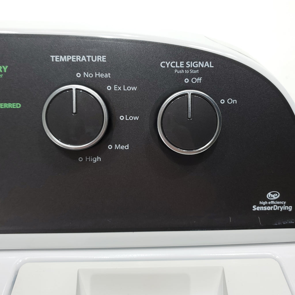 Pictures of ENERGY STAR 3.8 cu ft Whirlpool Top Load Washing Machine with Low-Profile Impeller and ENERGY STAR 7.0 cu ft Whirlpool Electric Dryer - Certified Refurbished - Neu Appliance Outlet - Discount Appliance Outlet in Austin, Tx