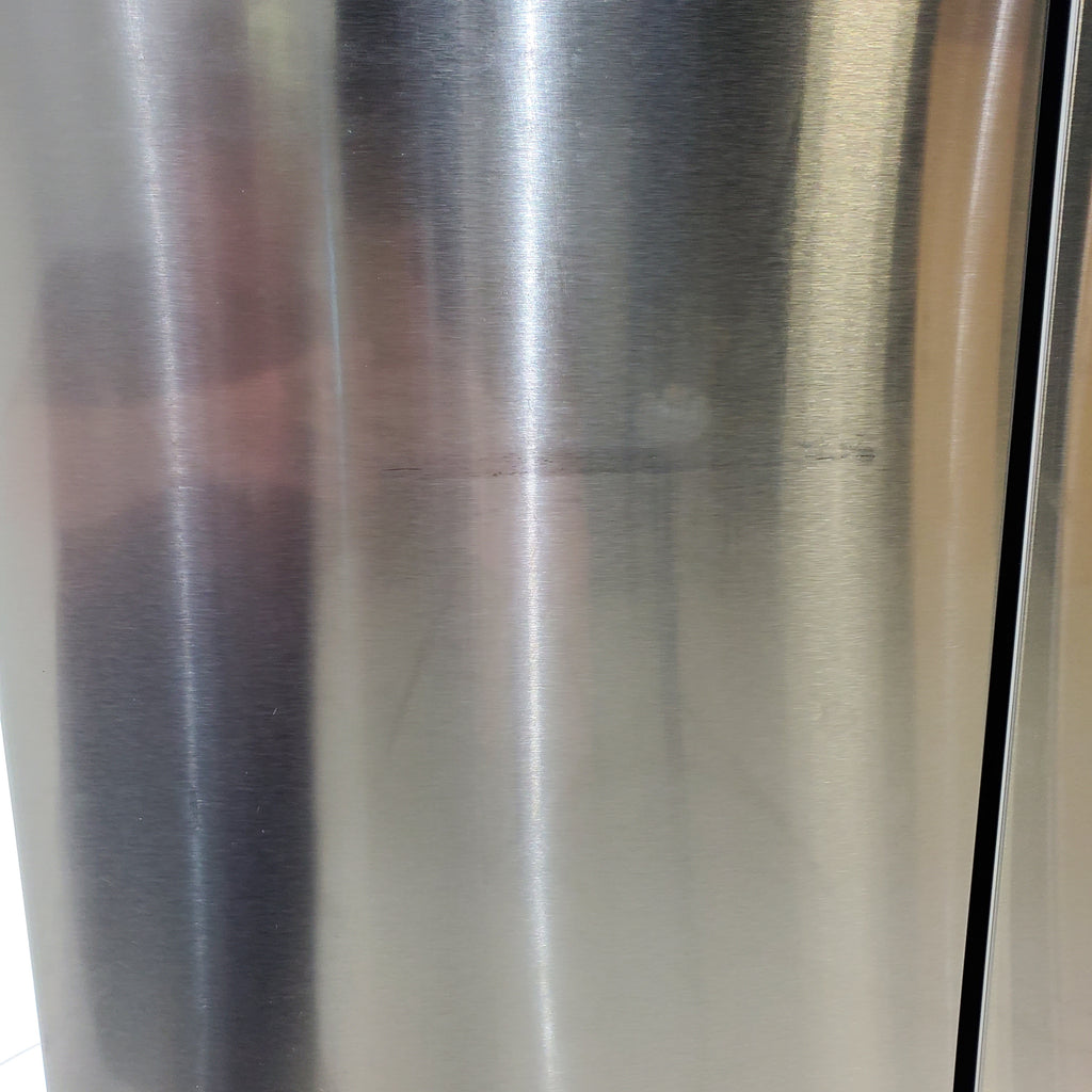 Pictures of 33 in. Wide Fingerprint Resistant Stainless Steel ENERGY STAR Smart Samsung  17.5 cu. ft. 3 Door French Door Refrigerator with Internal Ice Maker - Scratch & Dent - Moderate - Neu Appliance Outlet - Discount Appliance Outlet in Austin, Tx