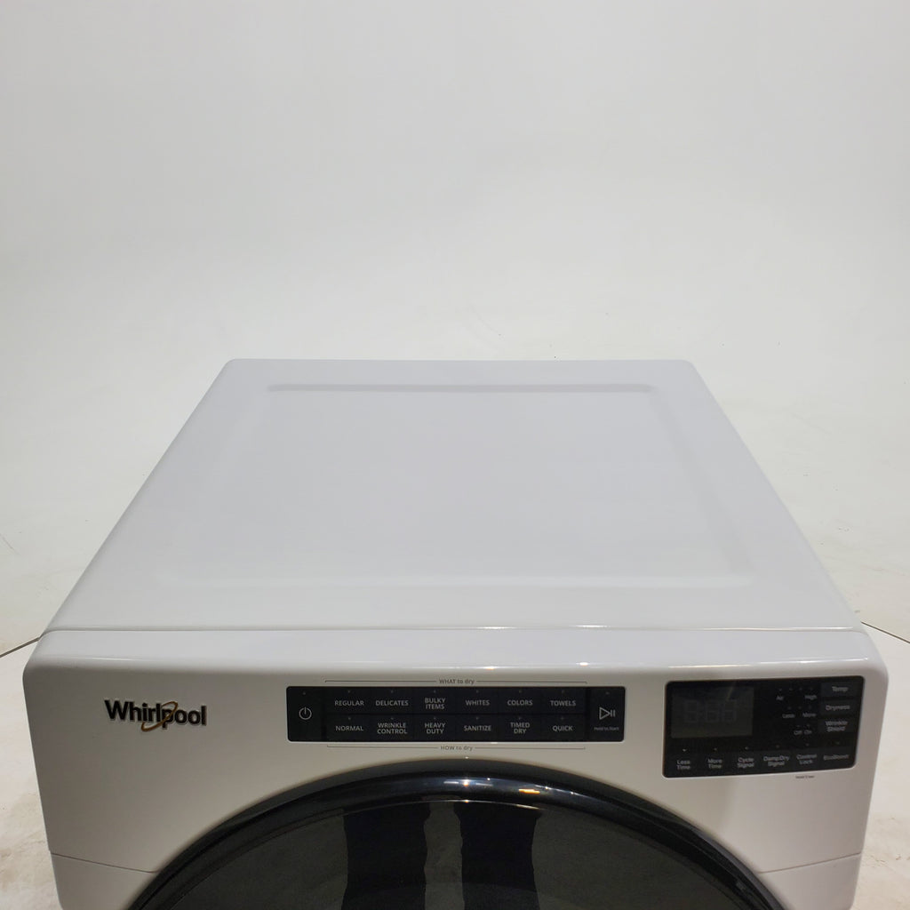 Pictures of ENERGY STAR Whirlpool 7.4 cu. ft. Front Load Electric Dryer with Advanced Moisture Sensing - Scratch & Dent - Minor - Neu Appliance Outlet - Discount Appliance Outlet in Austin, Tx