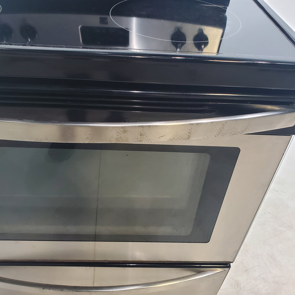 Pictures of Stainless Steel Kenmore 4.9 cu. ft. 4 Heating Element Freestanding Electric Range with Smooth Cooktop - Certified Refurbished - Neu Appliance Outlet - Discount Appliance Outlet in Austin, Tx