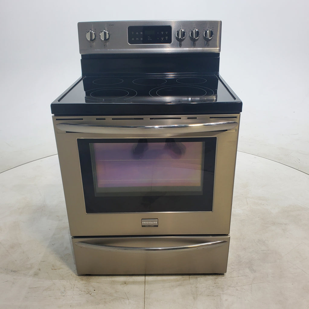 Pictures of Stainless Steel Frigidaire Gallery 5.7 cu. ft. 5 Heating Element Freestanding Range with True Convection - Certified Refurbished - Neu Appliance Outlet - Discount Appliance Outlet in Austin, Tx