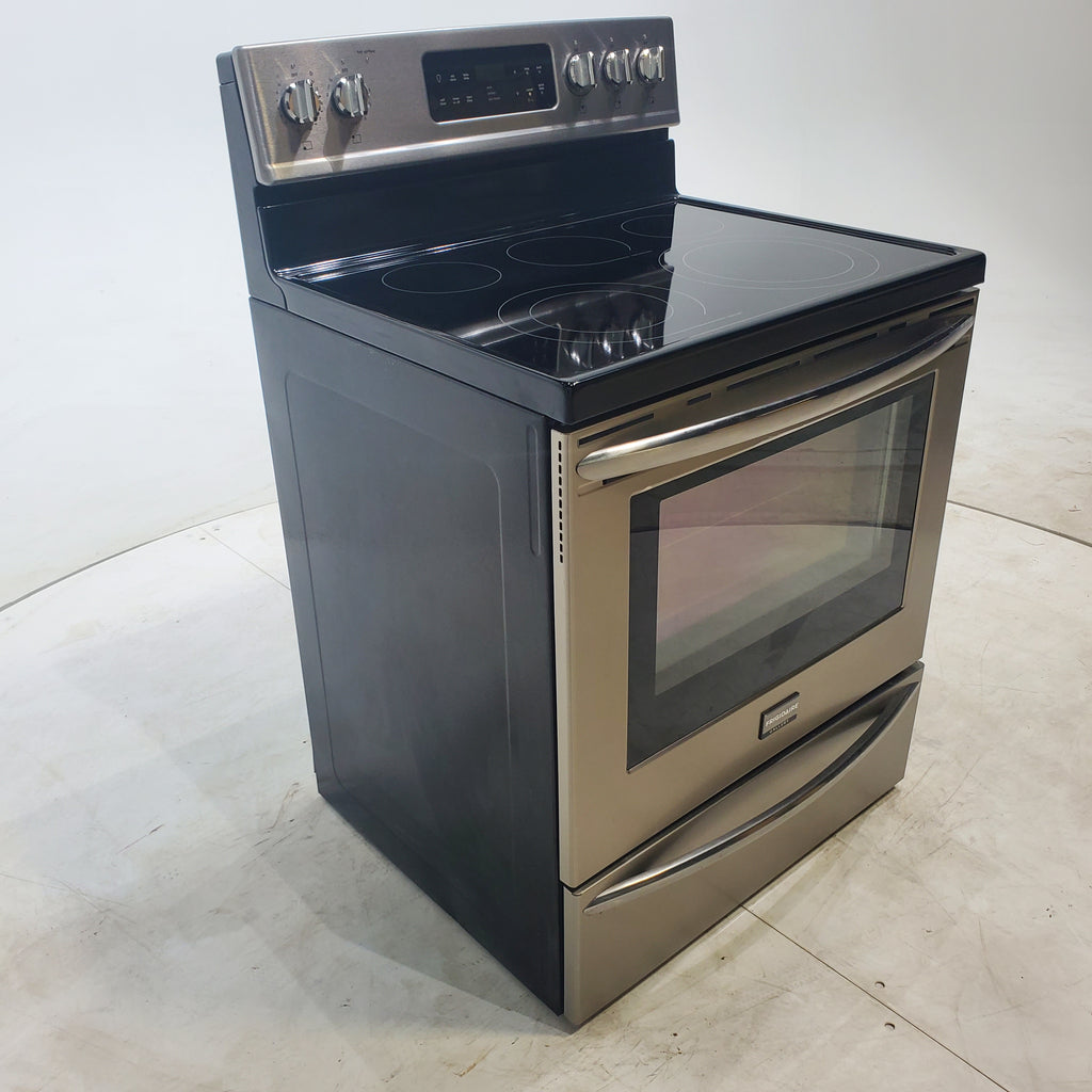 Pictures of Stainless Steel Frigidaire Gallery 5.7 cu. ft. 5 Heating Element Freestanding Range with True Convection - Certified Refurbished - Neu Appliance Outlet - Discount Appliance Outlet in Austin, Tx