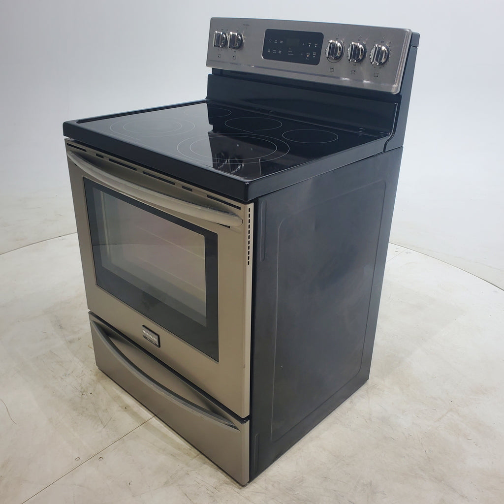 Pictures of Stainless Steel Frigidaire Gallery 5.7 cu. ft. 5 Heating Element Freestanding Range with True Convection - Certified Refurbished - Neu Appliance Outlet - Discount Appliance Outlet in Austin, Tx