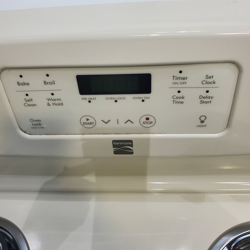 Pictures of Bisque Kenmore 5.3 cu. ft. 4 Heating Element Freestanding Range with Self Cleaning Oven - Certified Refurbished - Neu Appliance Outlet - Discount Appliance Outlet in Austin, Tx