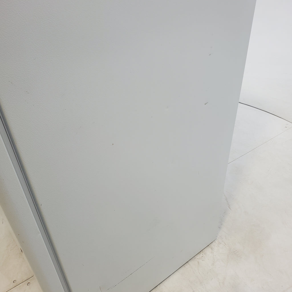 Pictures of White GE 18 cu. ft. Top Freezer Refrigerator with Reversible Hinges - Certified Refurbished - Neu Appliance Outlet - Discount Appliance Outlet in Austin, Tx