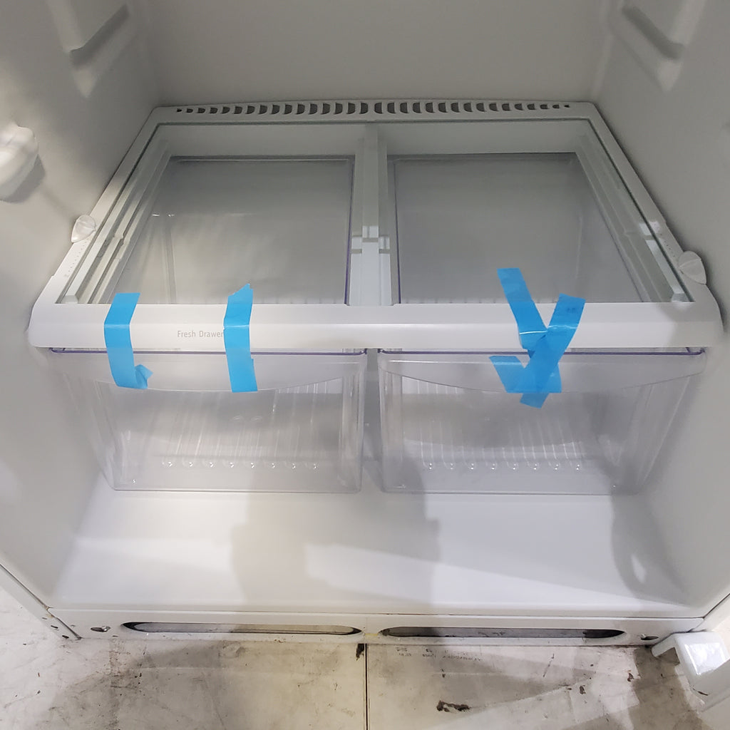 Pictures of White Frigidaire 18 cu ft. Top Freezer Refrigerator with Ready Select Controls - Certified Refurbished - Neu Appliance Outlet - Discount Appliance Outlet in Austin, Tx