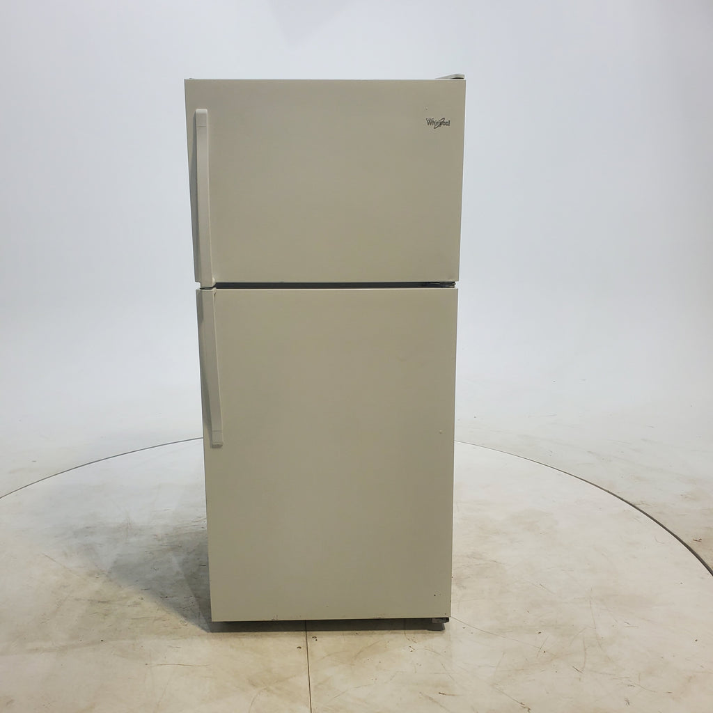 Pictures of 30 in. Wide White Whirlpool 18.2 cu. ft. Top Freezer Refrigerator with Icemaker - Certified Refurbished - Neu Appliance Outlet - Discount Appliance Outlet in Austin, Tx