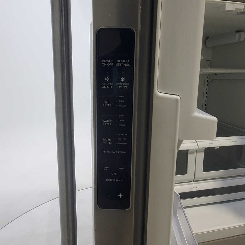 Pictures of Smudge-Proof Stainless Steel Frigidaire Professional 27.7 cu. ft. 3 Door French Door Refrigerator with Dual Icemakers - Certified Refurbished - Neu Appliance Outlet - Discount Appliance Outlet in Austin, Tx