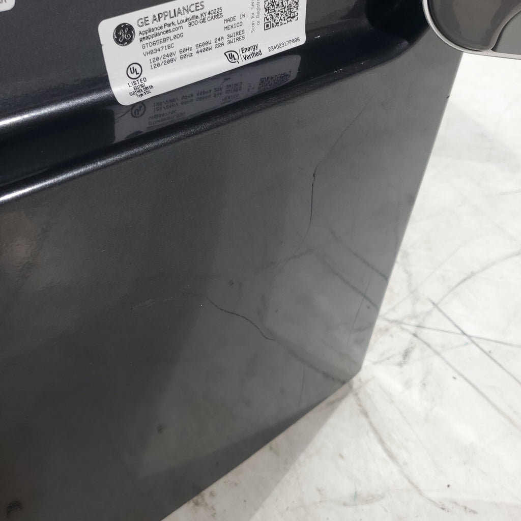 Pictures of Diamond Gray ENERGY STAR GE 7.4 cu. ft. Electric Dryer with HE Sensor Dry Technology - Certified Refurbished - Neu Appliance Outlet - Discount Appliance Outlet in Austin, Tx