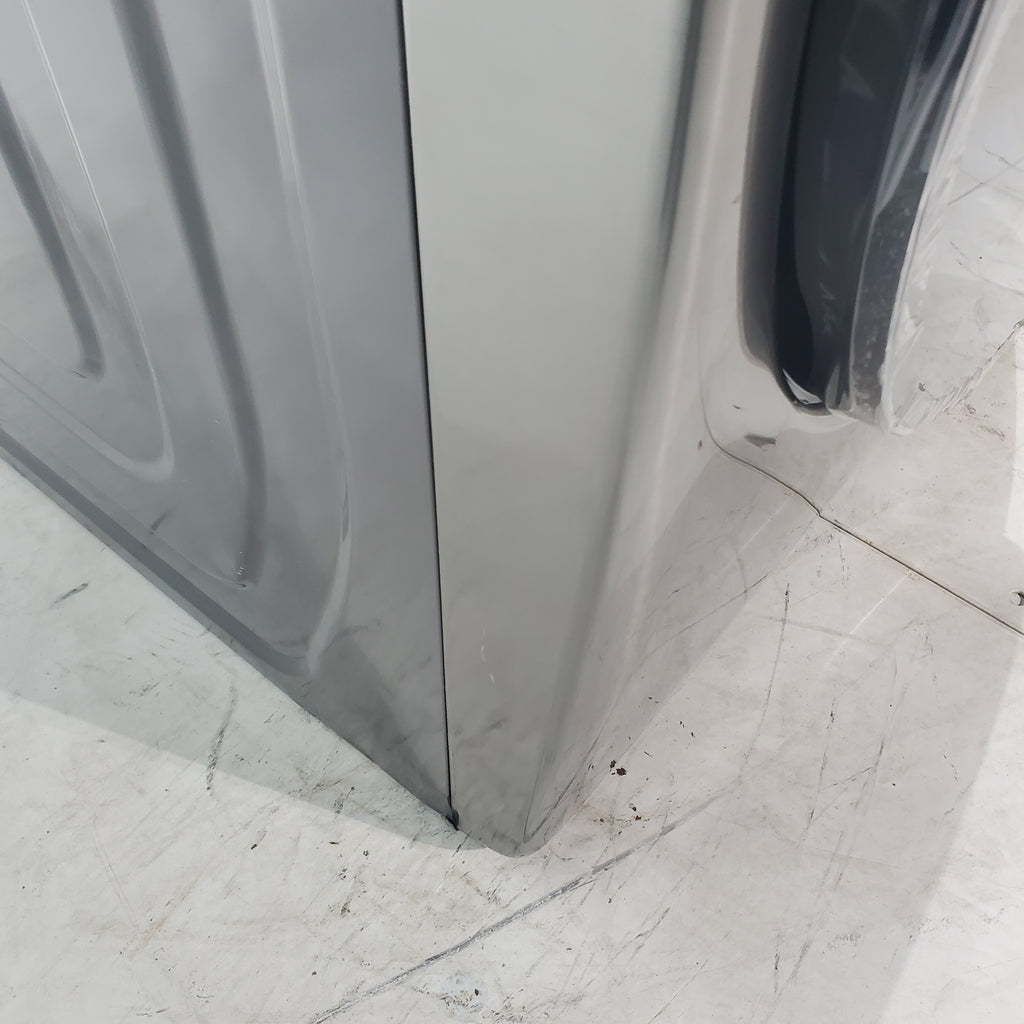 Pictures of Platinum Samsung 7.5 cu. ft. Front Load Electric Dryer with Steam- Scratch & Dent - Moderate - Neu Appliance Outlet - Discount Appliance Outlet in Austin, Tx