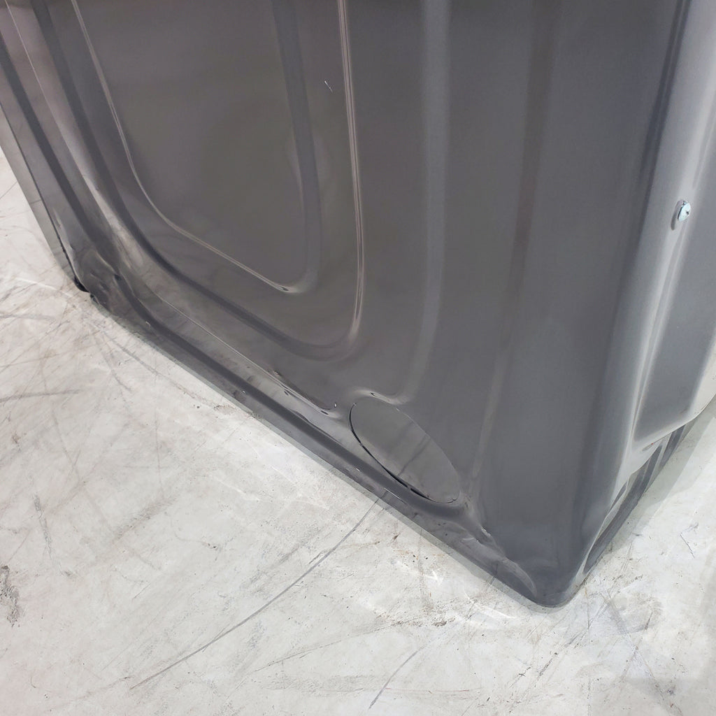 Pictures of Platinum Samsung 7.5 cu. ft. Front Load Electric Dryer with Steam- Scratch & Dent - Moderate - Neu Appliance Outlet - Discount Appliance Outlet in Austin, Tx