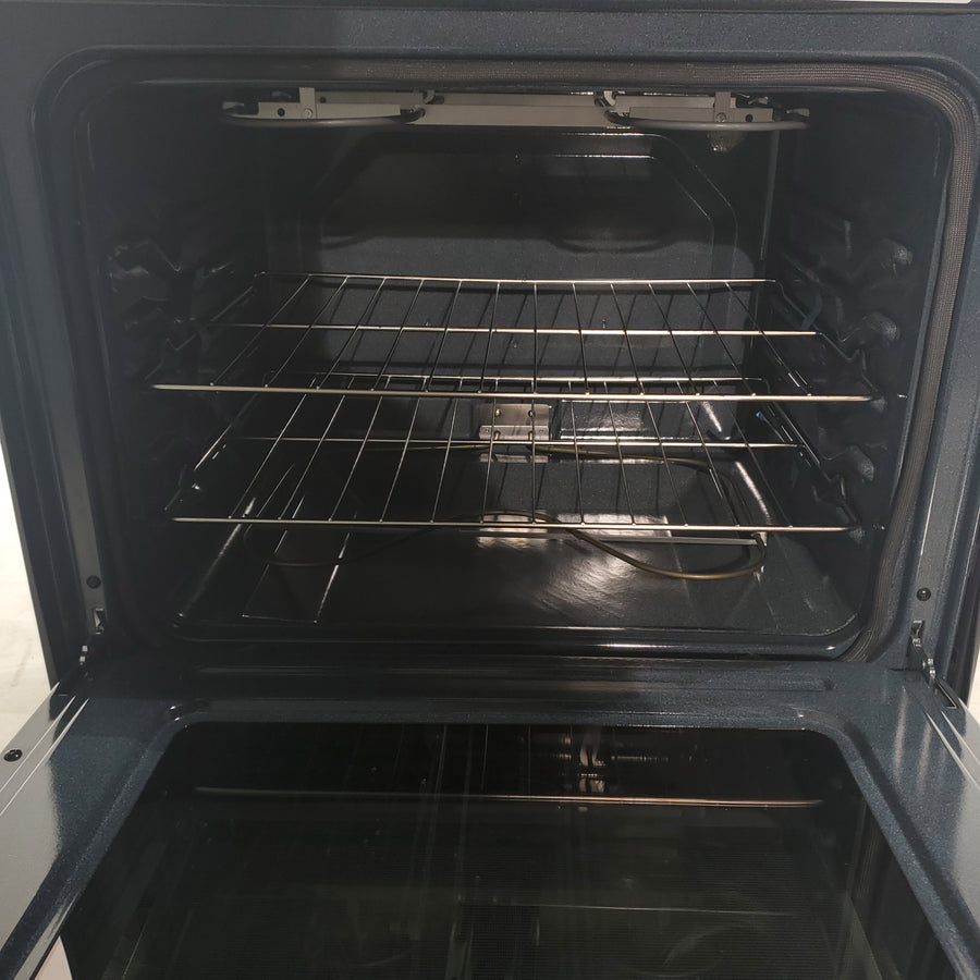 Fingerprint Resistant Stainless Steel Whirlpool 5.3 cu. ft. Freestanding 5 Heating Element Smooth Cooktop Electric Range with Frozen Bake Technology Scratch & Dent - Minor