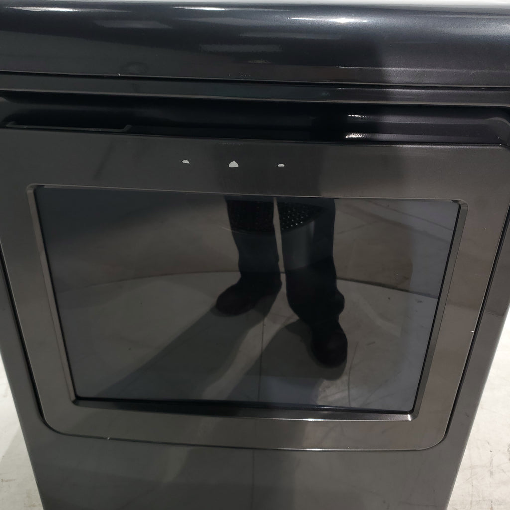 Pictures of Diamond Gray ENERGY STAR GE 7.4 cu. ft. Steam Electric Dryer with My Cycle - Certified Refurbished - Neu Appliance Outlet - Discount Appliance Outlet in Austin, Tx