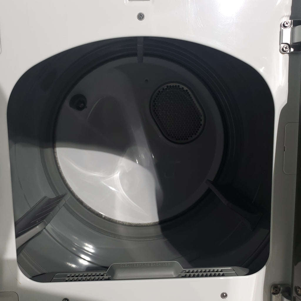 Pictures of ENERGY STAR Samsung 5.0 cu. ft. Top Load Washer with Smart Care and 7.4 cu. ft. Electric Dryer with Steam - Certified Refurbished - Neu Appliance Outlet - Discount Appliance Outlet in Austin, Tx