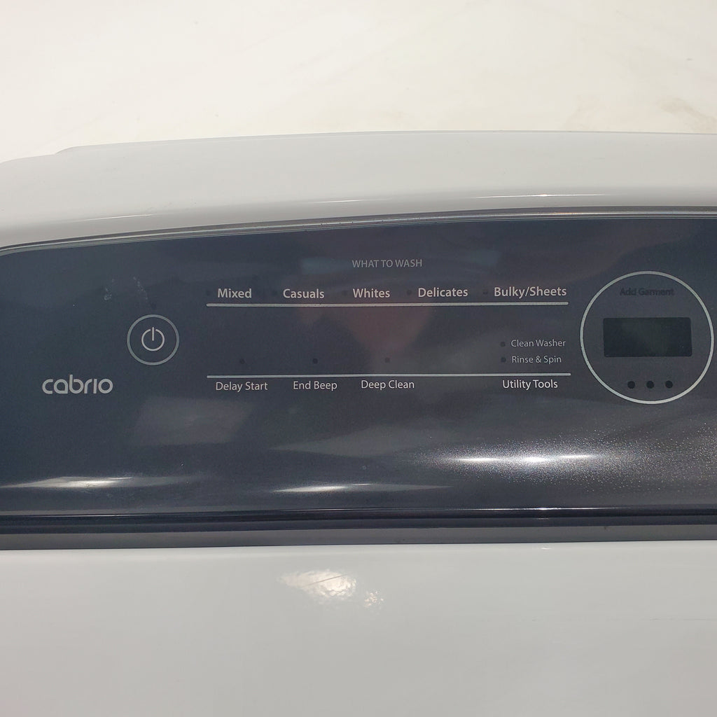 Pictures of Whirlpool HE Top Load ENERGY STAR 4.8 cu ft Capacity Washing Machine with Adaptive Wash Technology and Whirlpool 7 cu ft Electric Dryer with AccuDry Sensor Drying System - Certified Refurbished - Neu Appliance Outlet - Discount Appliance Outlet in Austin, Tx