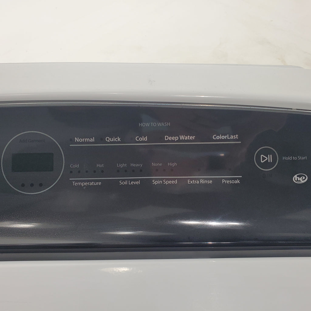 Pictures of Whirlpool HE Top Load ENERGY STAR 4.8 cu ft Capacity Washing Machine with Adaptive Wash Technology and Whirlpool 7 cu ft Electric Dryer with AccuDry Sensor Drying System - Certified Refurbished - Neu Appliance Outlet - Discount Appliance Outlet in Austin, Tx