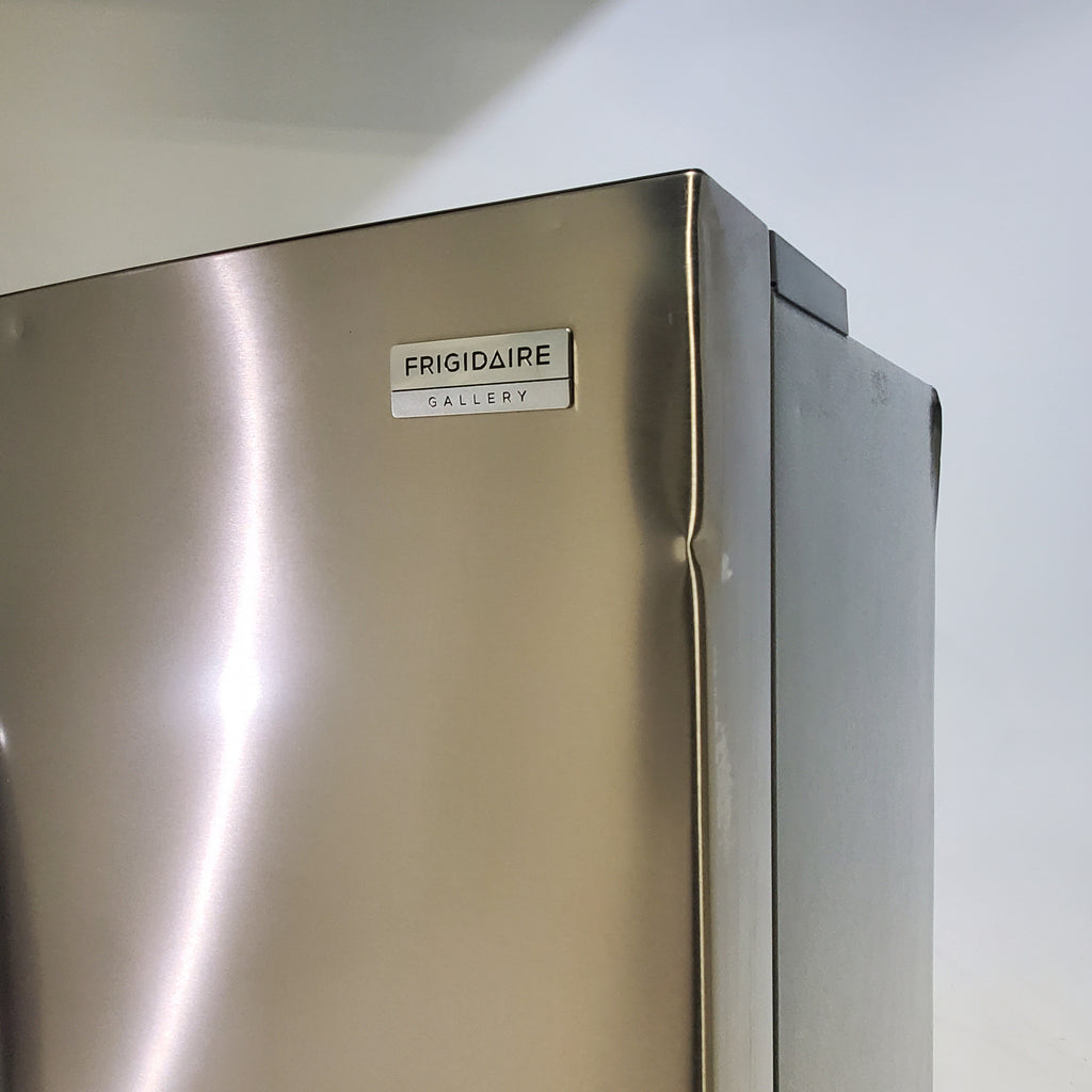 Pictures of Counter-Depth Smudge-Proof Stainless Steel ENERGY STAR Frigidaire Gallery 21.5 cu. ft 4 Door French Door Refrigerator with OpenAccess Door - Scratch & Dent - Moderate - Neu Appliance Outlet - Discount Appliance Outlet in Austin, Tx