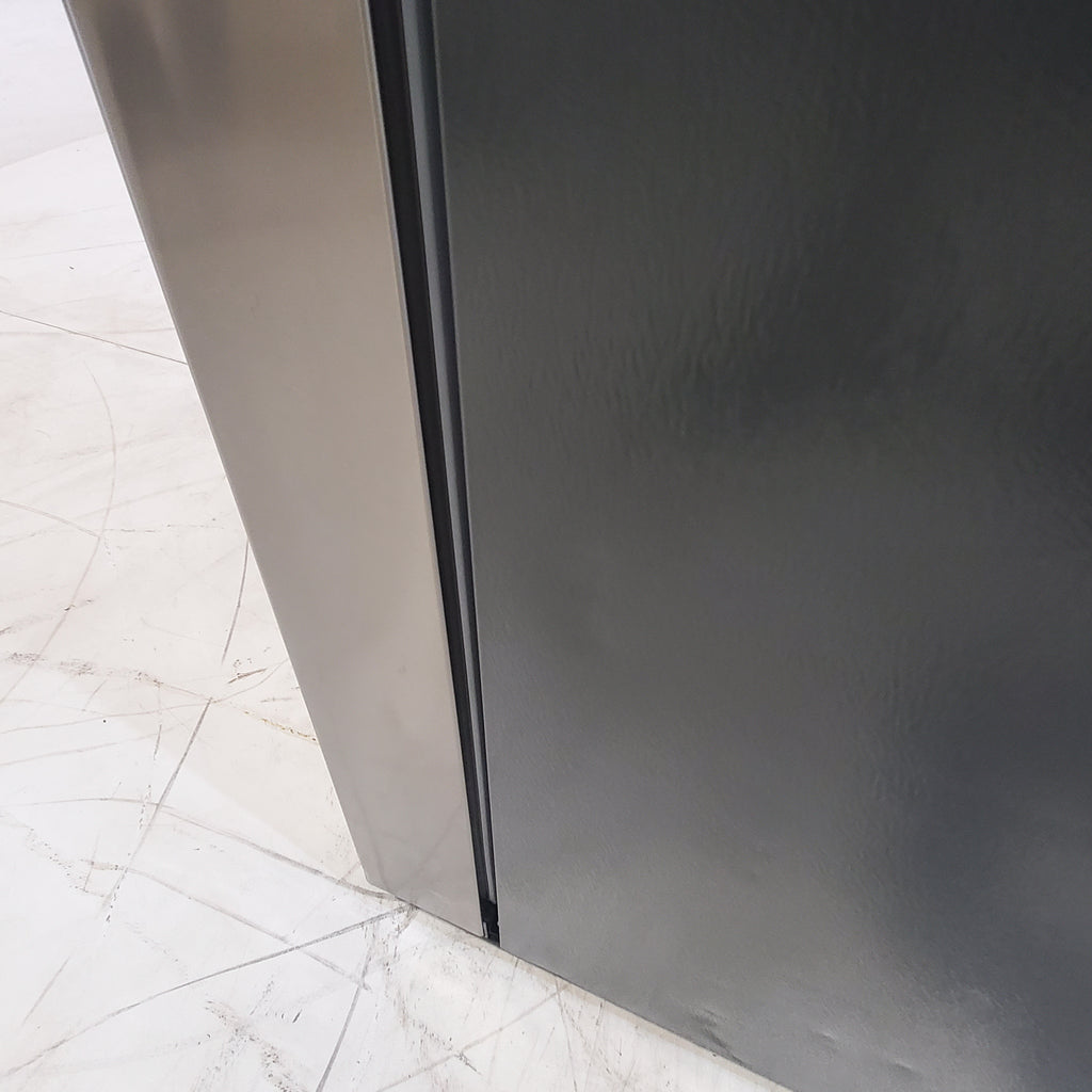 Pictures of Counter-Depth Smudge-Proof Stainless Steel ENERGY STAR Frigidaire Gallery 21.5 cu. ft 4 Door French Door Refrigerator with OpenAccess Door - Scratch & Dent - Moderate - Neu Appliance Outlet - Discount Appliance Outlet in Austin, Tx