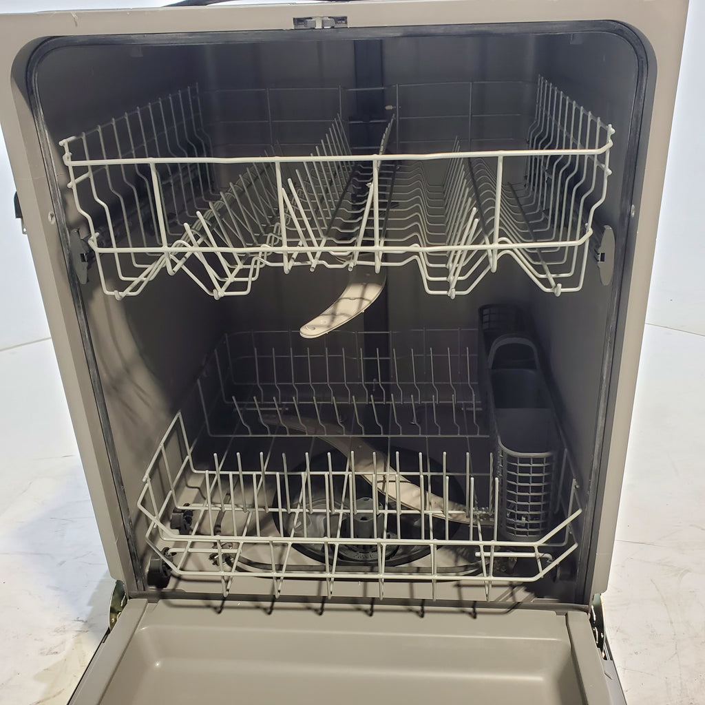 Pictures of 24 in. Stainless Steel ENERGY STAR GE Built-in Front Control Dishwasher with Steam Cleaning - Scratch & Dent - Minor - Neu Appliance Outlet - Discount Appliance Outlet in Austin, Tx