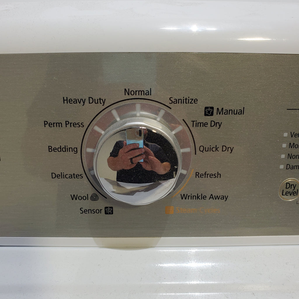 Pictures of Samsung 7.4 cu ft Steam Gas Dryer with 11 Dry Cycles and Remaining Time - Neu Appliance Outlet - Discount Appliance Outlet in Austin, Tx