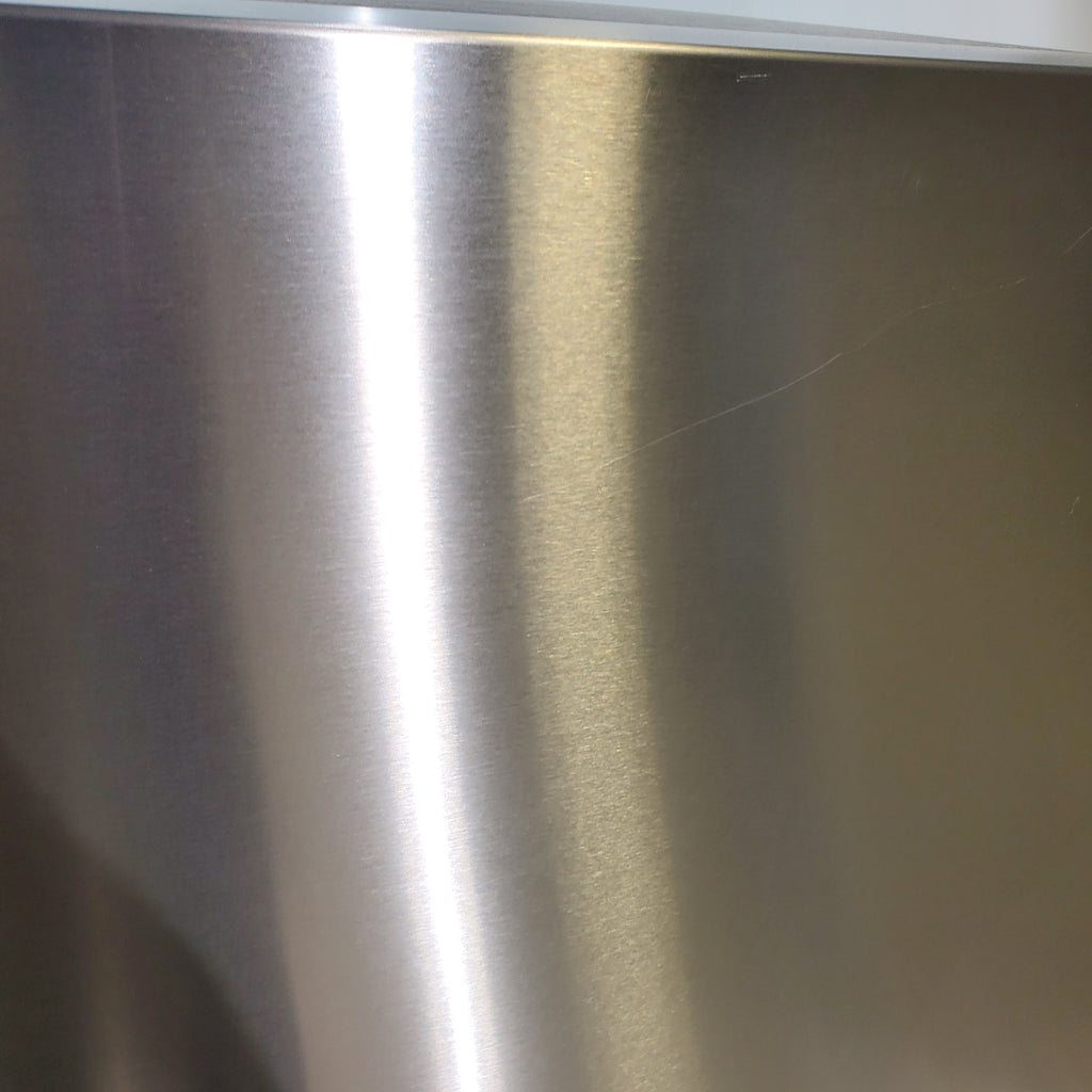 Pictures of Fingerprint Stainless Steel GE 21.9 cu. ft. Top Freezer Refrigerator with Garage Ready Technology - Scratch & Dent - Minor - Neu Appliance Outlet - Discount Appliance Outlet in Austin, Tx