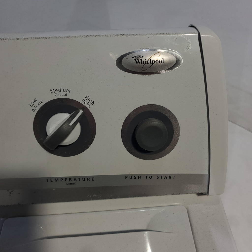 Pictures of Whirlpool White  6.5 Cu. Ft. 8-Cycle Super Capacity Electric Dryer - Certified Refurbished - Neu Appliance Outlet - Discount Appliance Outlet in Austin, Tx