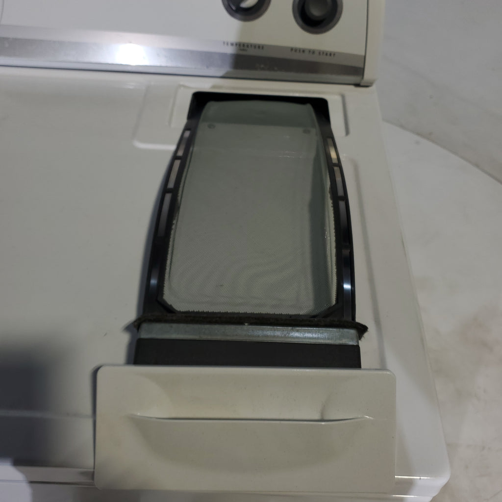 Pictures of Whirlpool White  6.5 Cu. Ft. 8-Cycle Super Capacity Electric Dryer - Certified Refurbished - Neu Appliance Outlet - Discount Appliance Outlet in Austin, Tx