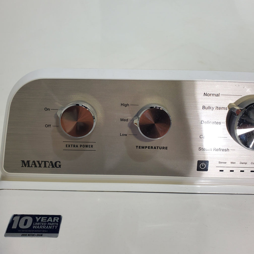 Pictures of Maytag 4.7 cu. ft. Top Load Washer with Power Agitator and 7.0 cu. ft. Electric Dryer with Steam - Scratch & Dent - Minor - Neu Appliance Outlet - Discount Appliance Outlet in Austin, Tx