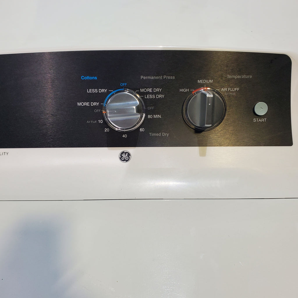 Pictures of GE 4.5 cu. ft. Top Load Washer with Water Level Control and 6.2 cu. ft. Gas Dryer with up to 120 ft. Venting - Scratch & Dent - Minor - Neu Appliance Outlet - Discount Appliance Outlet in Austin, Tx