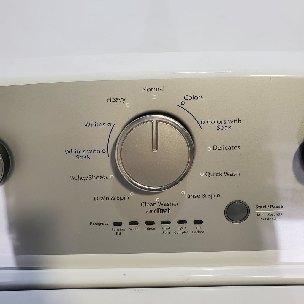 Pictures of Whirlpool 3.8-cu ft High Efficiency Impeller and Agitator Top-Load Washing Machine with Removable Agitator - Neu Appliance Outlet - Discount Appliance Outlet in Austin, Tx