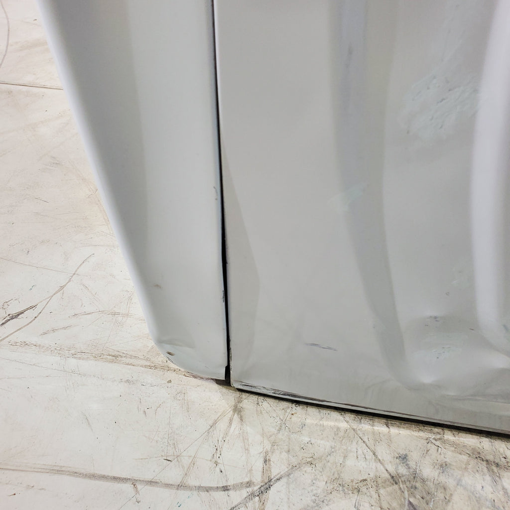 Pictures of White Samsung 7.5 cu. ft. Front Load Electric Dryer with Smart Care - Scratch and Dent - Minor - Neu Appliance Outlet - Discount Appliance Outlet in Austin, Tx