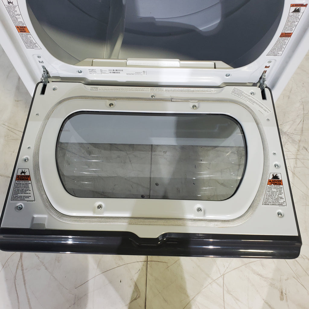 Pictures of Whirlpool 7.4 cu. ft. Smart Top Load Electric Dryer with AccuDry Sensor Drying Technology - Certified Refurbished - Neu Appliance Outlet - Discount Appliance Outlet in Austin, Tx