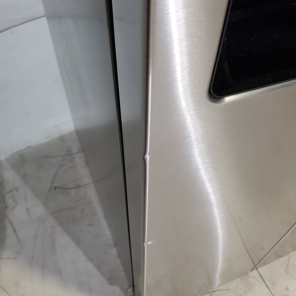 Pictures of 33 in. Wide Fingerprint-Resistant Stainless Steel Whirlpool 21.4 cu. ft. Side by Side Refrigerator with In Door Ice and Water Dispenser - Certified Refurbished - Neu Appliance Outlet - Discount Appliance Outlet in Austin, Tx