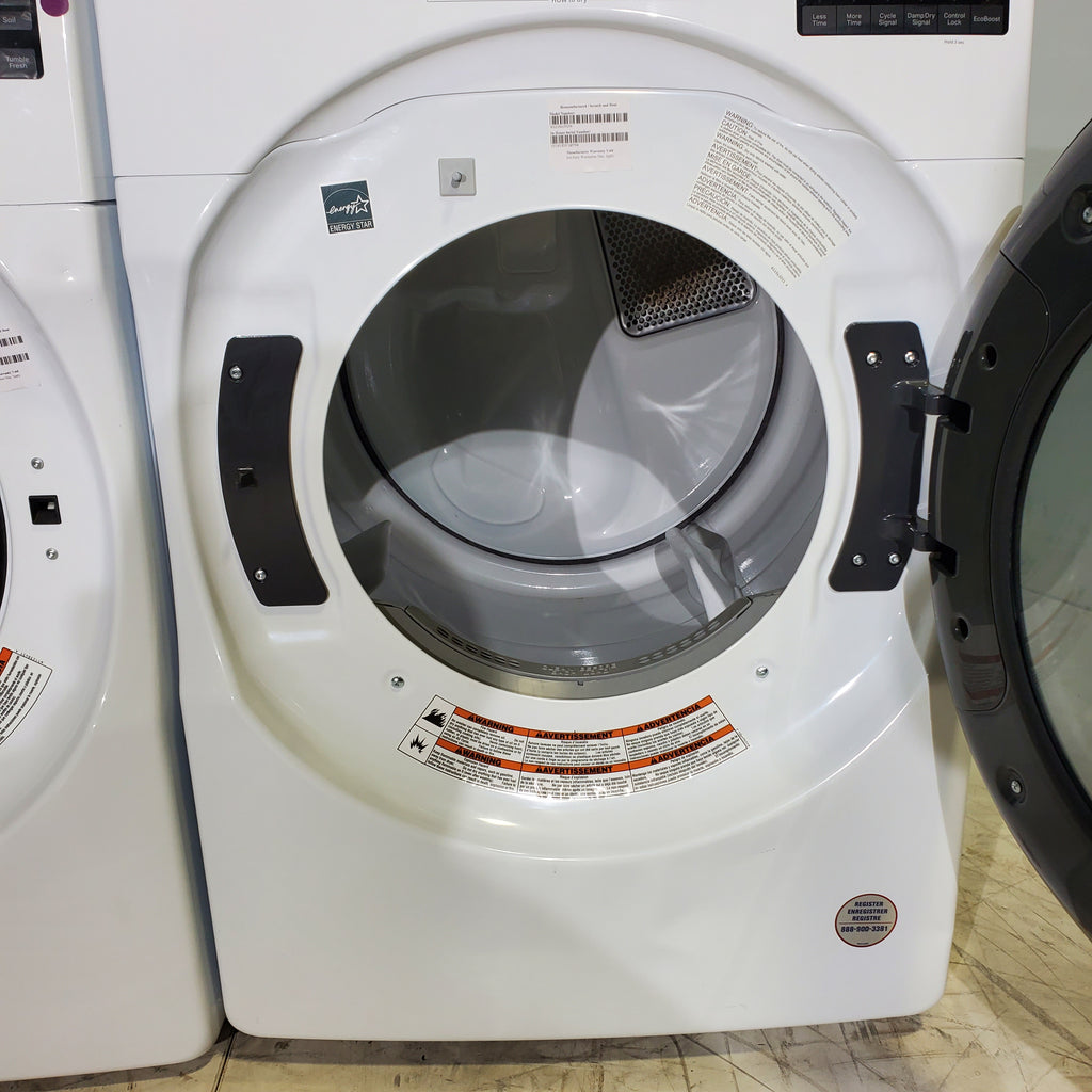 Pictures of Whirlpool ENERGY STAR 4.5 Cu. Ft. Front Load Washer with Quick Wash Cycle and 7.4 Cu. Ft. ENERGY STAR Electric Wrinkle Shield Dryer with Advanced Moisture Sensing - Scratch and Dent - Minor - Neu Appliance Outlet - Discount Appliance Outlet in Austin, Tx