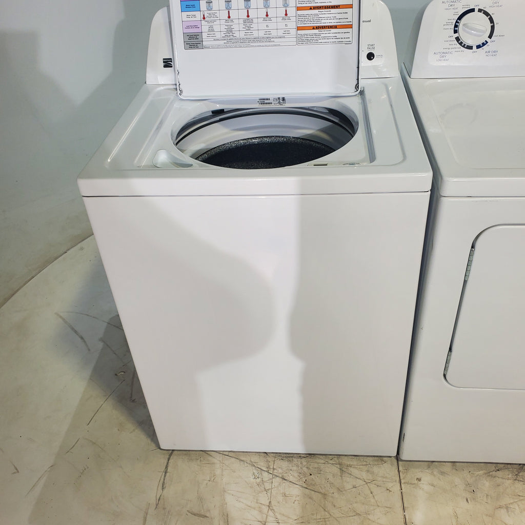 Pictures of HE Kenmore 3.3 cu ft Top Load Washer with Center Agitator and Amana 6.5 cu. ft. Electric Dryer with Automatic Cycles - Certified Refurbished - Neu Appliance Outlet - Discount Appliance Outlet in Austin, Tx