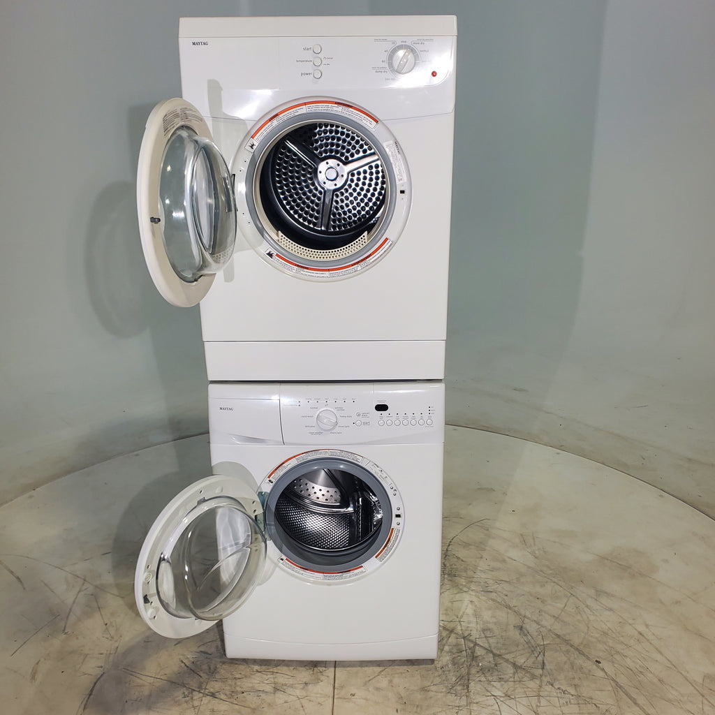 Pictures of Maytag Compact Frontload 24inch wide Frontload Washer and Electric Dryer - Certified Refurbished - Neu Appliance Outlet - Discount Appliance Outlet in Austin, Tx