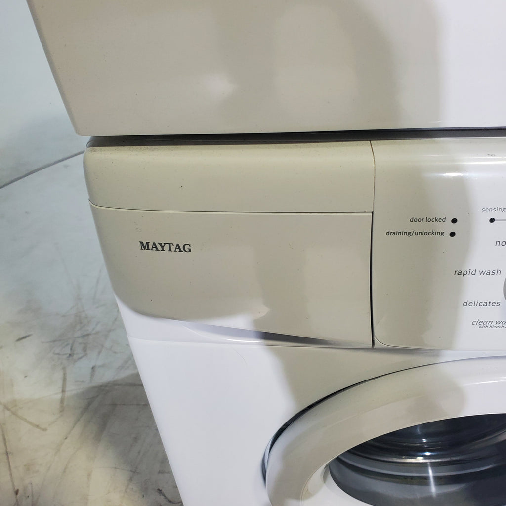 Pictures of Maytag Compact Frontload 24inch wide Frontload Washer and Electric Dryer - Certified Refurbished - Neu Appliance Outlet - Discount Appliance Outlet in Austin, Tx