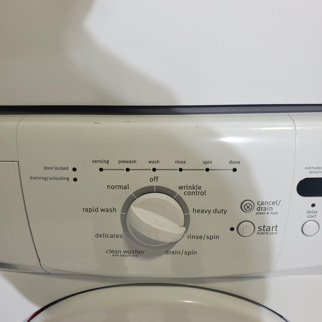 Pictures of Maytag Compact Frontload 24inch wide Frontload Washer and Electric Dryer - Certified Refurbished - Neu Appliance Outlet - Discount Appliance Outlet in Austin, Tx