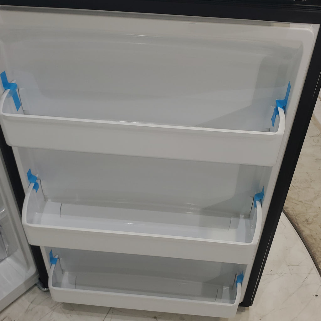 Pictures of 30" Wide Black Frigidaire 18.3 cu. ft. Top Freezer Refrigerator with Garage-Ready Design - Scratch & Dent - Minor - Neu Appliance Outlet - Discount Appliance Outlet in Austin, Tx