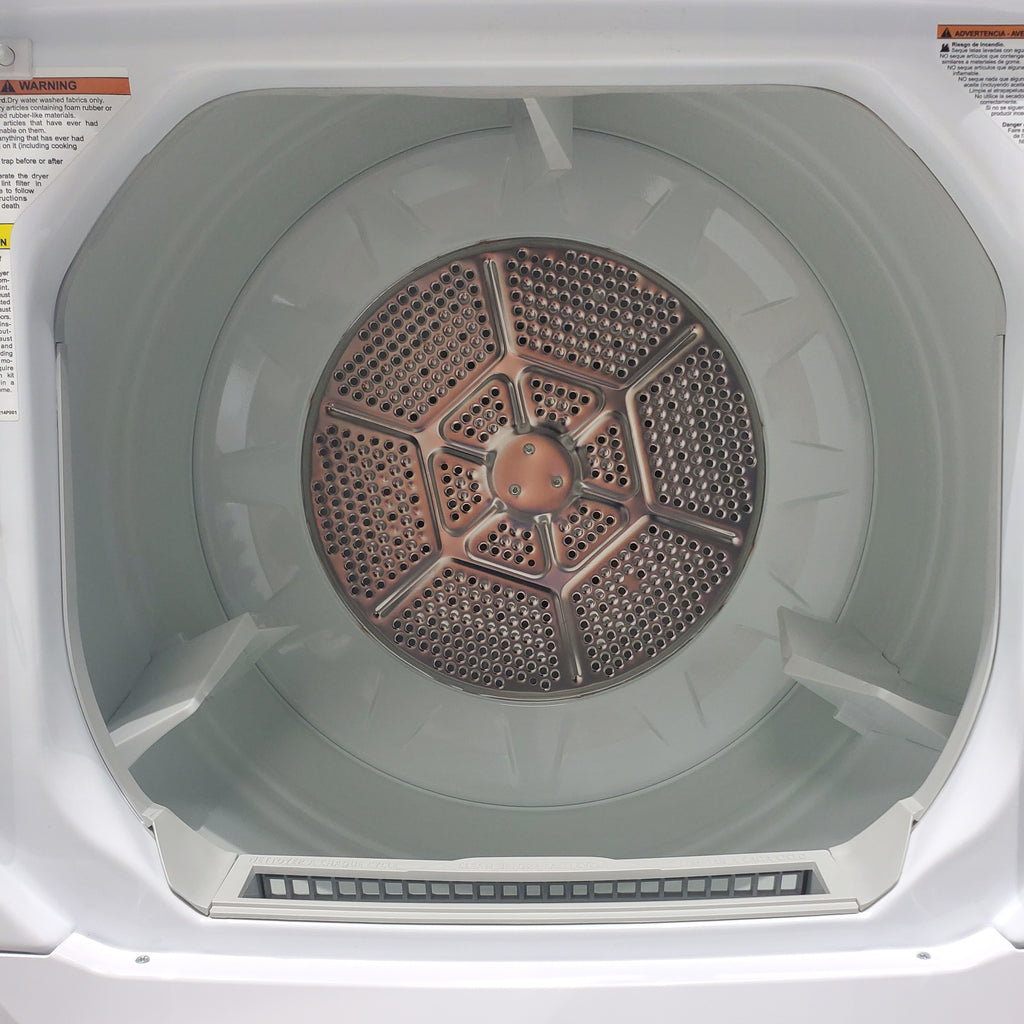 Pictures of GE 3.8 cu. ft. Laundry Center Washer and 5.9 cu. ft. Electric Dryer with Electro-Mechanical Rotary Dial Controls - Certified Refurbished - Neu Appliance Outlet - Discount Appliance Outlet in Austin, Tx