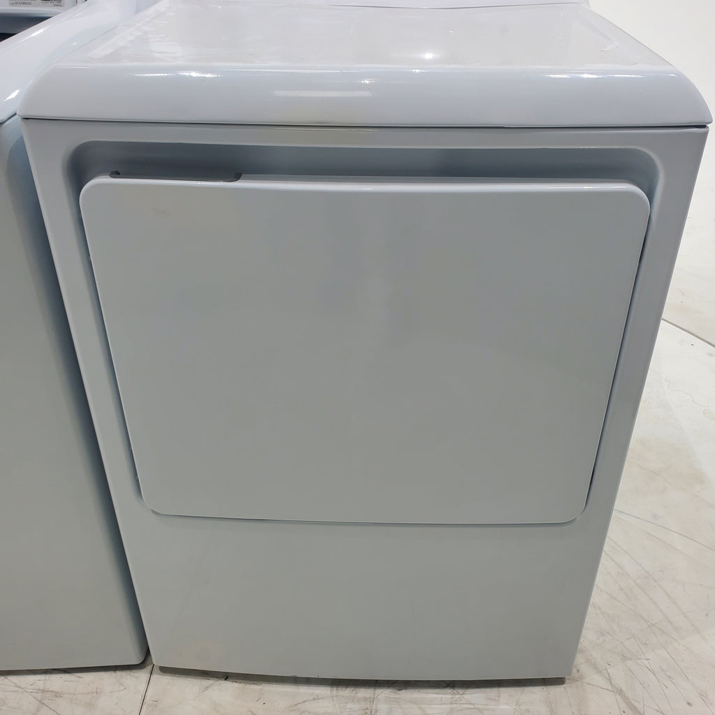 Pictures of ENERGY STAR GE  4.4 cu. ft. Top Load Washing Machine with Infusor Wash System and 7.2 cu. ft. Electric Dryer with HE Sensor Dry - Certified Refurbished - Neu Appliance Outlet - Discount Appliance Outlet in Austin, Tx