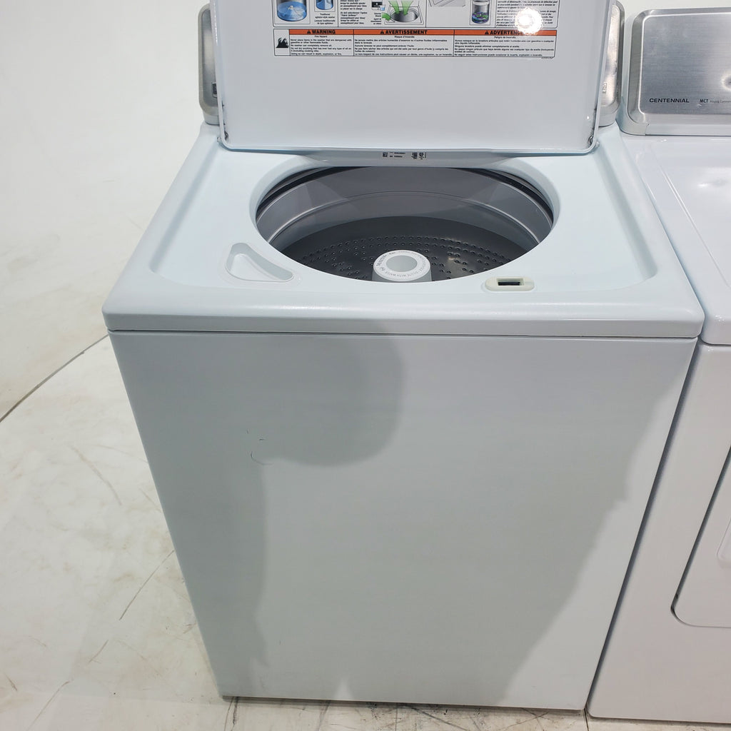 Pictures of *Manager Special* Maytag ENERGY STAR 3.8 cu ft Top-Load Washing Machine with Self-Clean Feature and 7.0 cu. ft. Electric Dryer with IntelliDry Sensor - Certified Refurbished - Neu Appliance Outlet - Discount Appliance Outlet in Austin, Tx