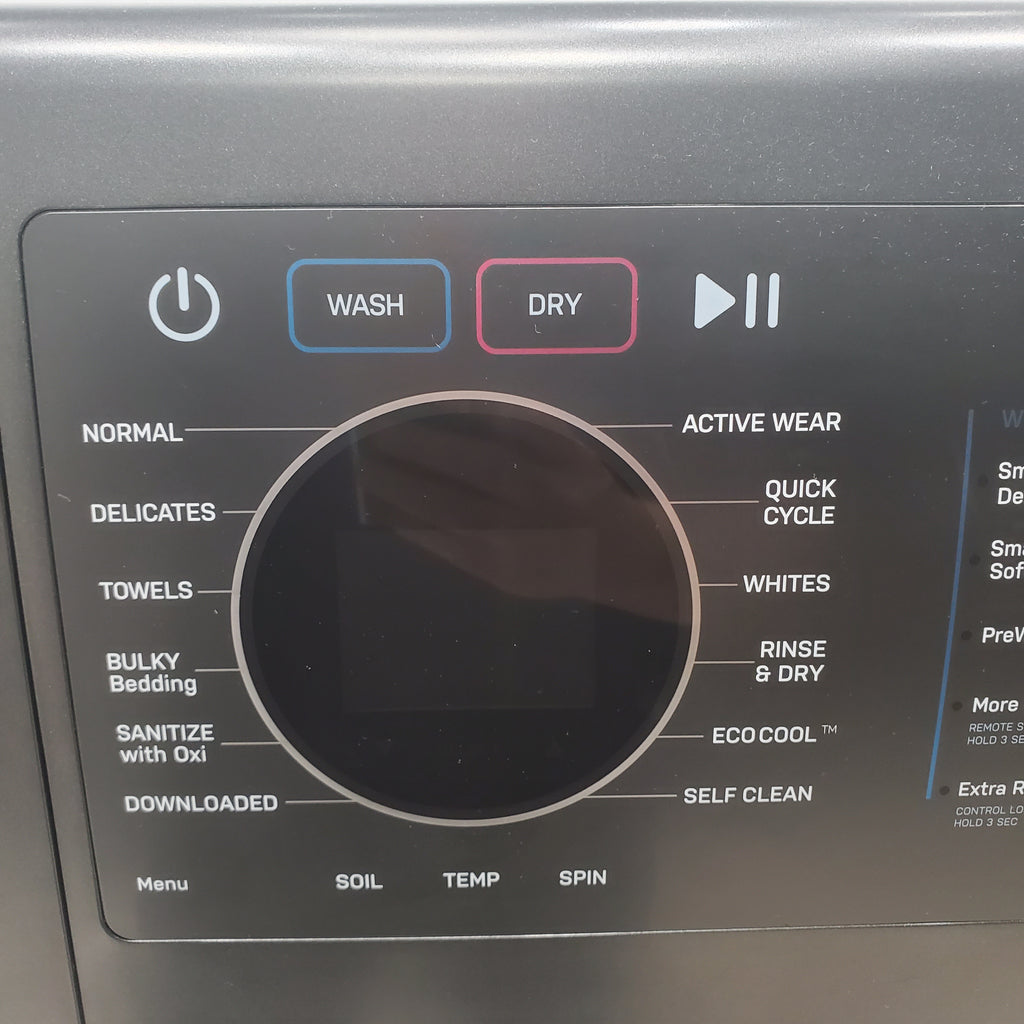 Pictures of Carbon Graphite ENERGY STAR  GE Profile 4.5 cu. ft. Capacity Front Load Combo Washing Machine and Electric Dryer with Ventless Heat Pump Technology - Scratch & Dent - Minor - Neu Appliance Outlet - Discount Appliance Outlet in Austin, Tx