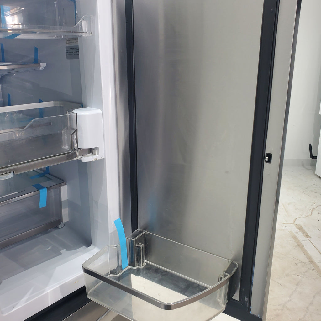 Pictures of 35 5/8" Wide Stainless Steel ENERGY STAR GE Profile 27.9 cu. ft. Smart 4 Door French Door Refrigerator with Door in Door- Scratch & Dent - Minor - Neu Appliance Outlet - Discount Appliance Outlet in Austin, Tx