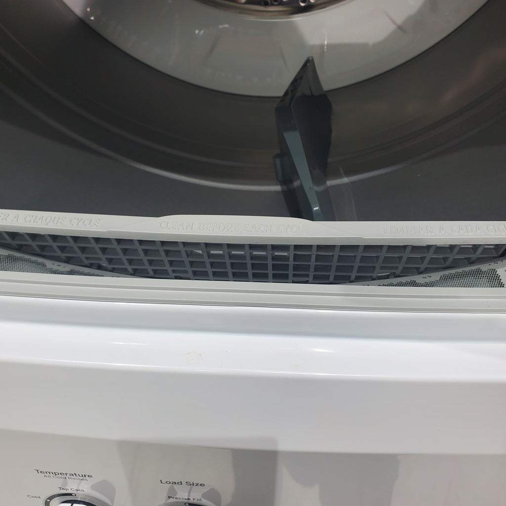 Pictures of GE 3.8 cu. ft. Laundry Center Washer and 5.9 cu. ft. Electric Dryer with Electro-Mechanical Rotary Dial Controls - Certified Refurbished - Neu Appliance Outlet - Discount Appliance Outlet in Austin, Tx