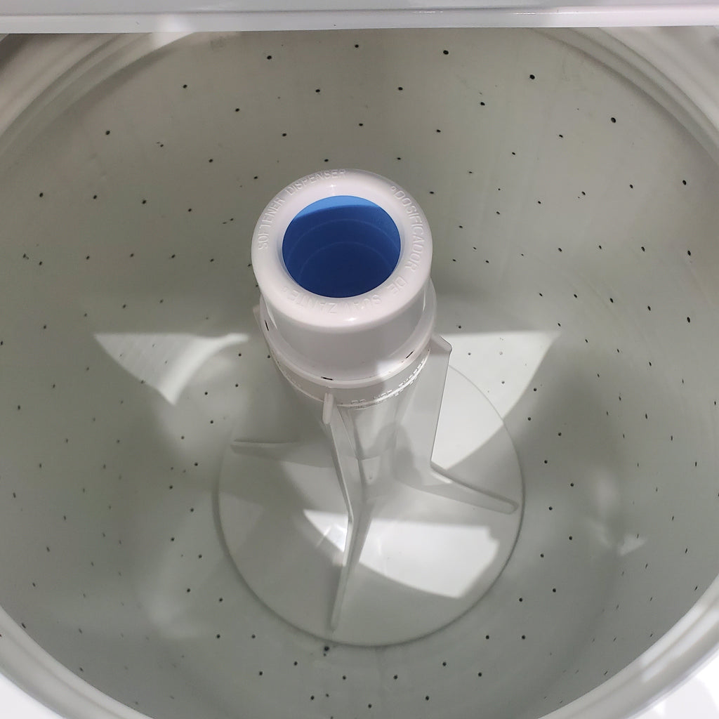 Pictures of GE 3.2 cu. ft. Washer and 5.9 cu. ft. Electric Dryer Laundry Center with Rotary- Electromagnetic Controls - Certified Refurbished - Neu Appliance Outlet - Discount Appliance Outlet in Austin, Tx