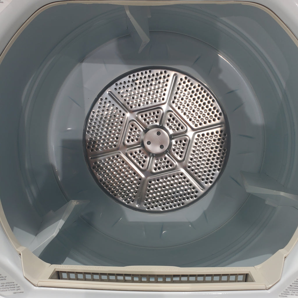 Pictures of GE 3.2 cu. ft. Washer and 5.9 cu. ft. Electric Dryer Laundry Center with Rotary- Electromagnetic Controls - Certified Refurbished - Neu Appliance Outlet - Discount Appliance Outlet in Austin, Tx